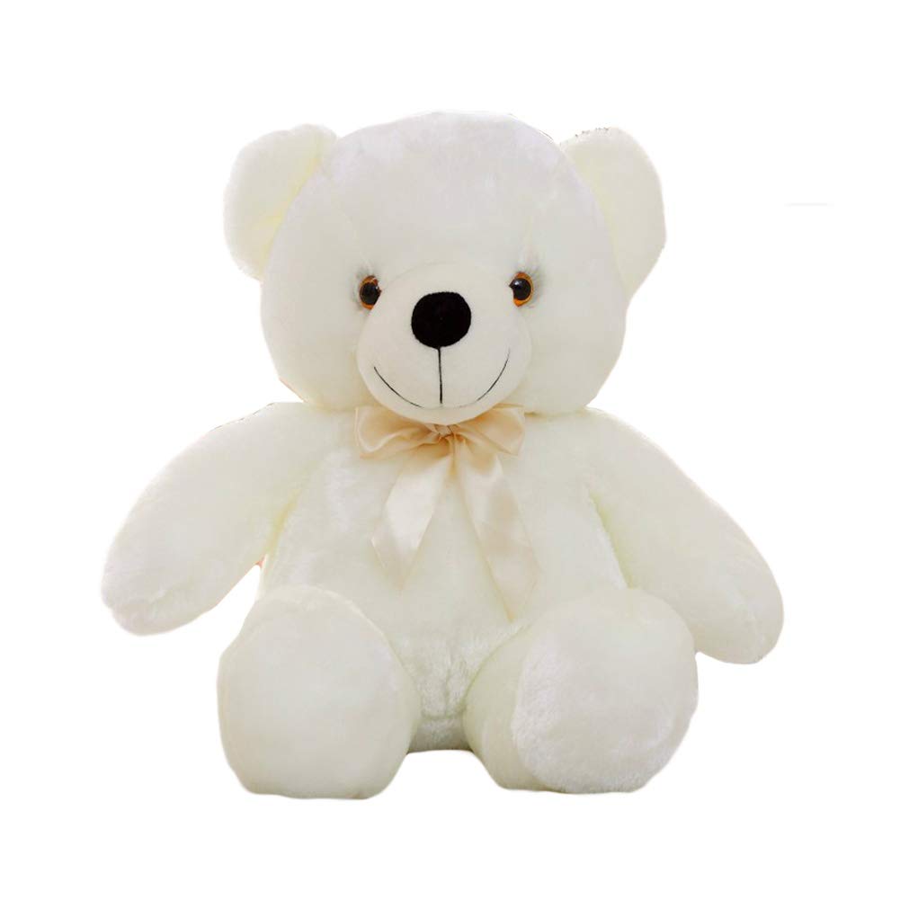 りさ　オルゴナイト　デカ耳くまさん　ライトブルー&ホワイト　かすみ草 りさ オルゴナイト デカ耳くまさん ライトブルー&ホワイト